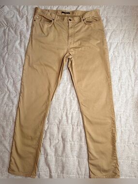 Quince Comfort Stretch Traveler 5-Pocket Tan 36x34 Men’s Chino Pants